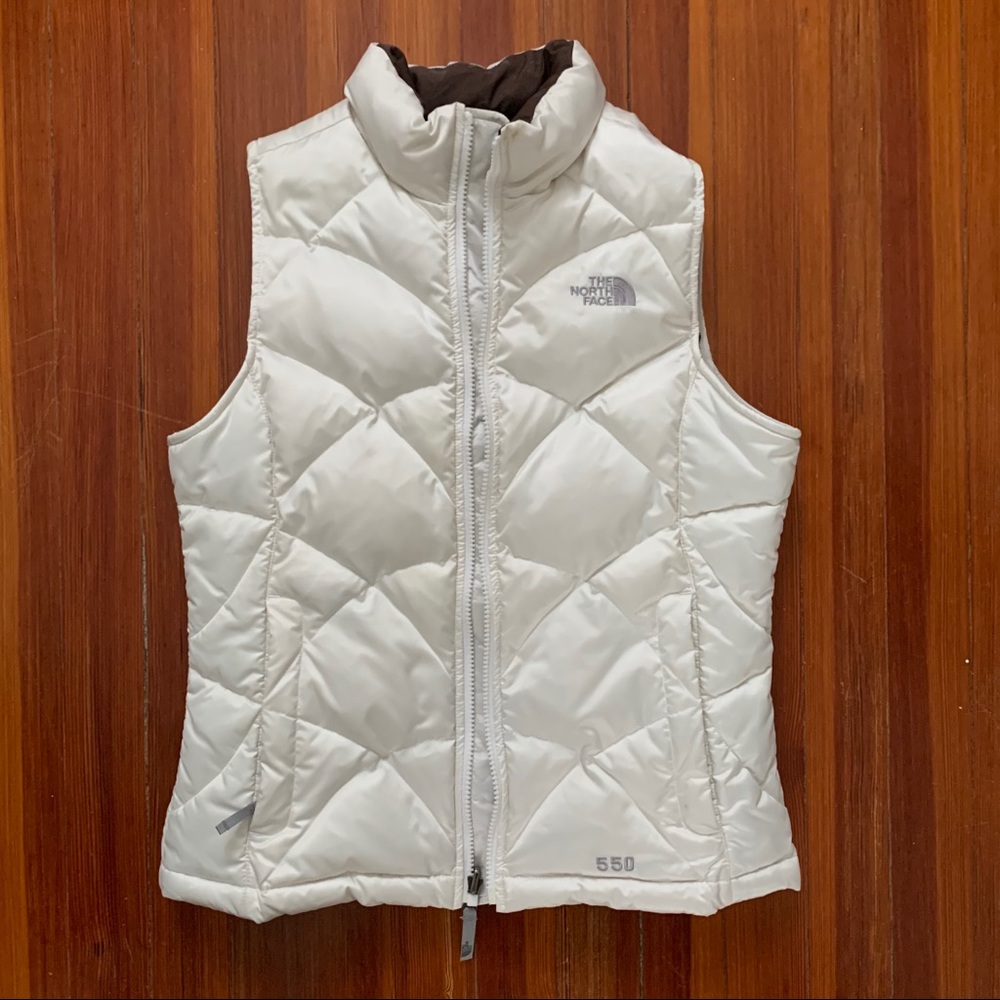 North Face Kids White Vest